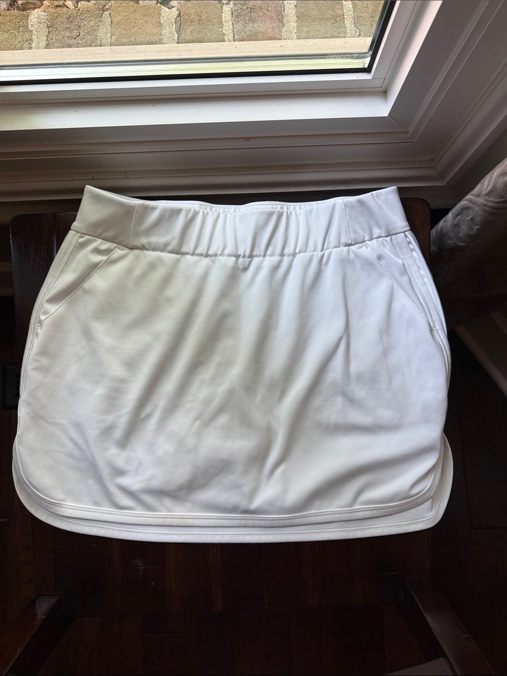 Columbia White Women’s Athletic Skort with Pockets